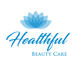 Healthful Beauty Care logo blue square